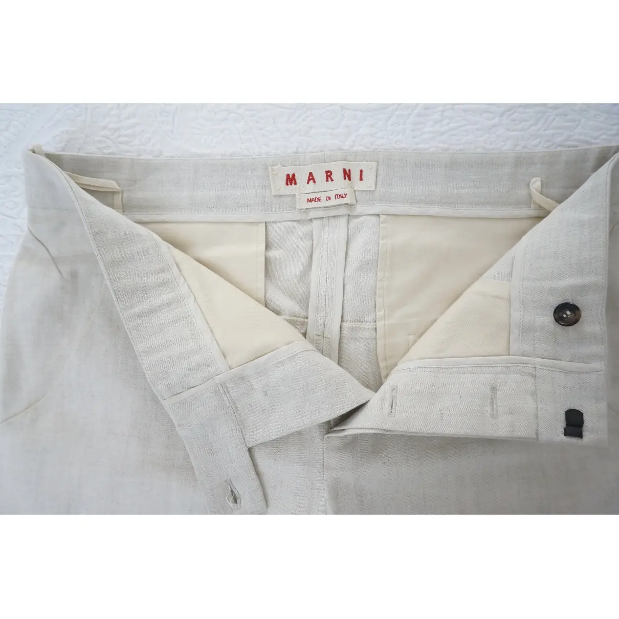Buy Marni Linen chino pants online