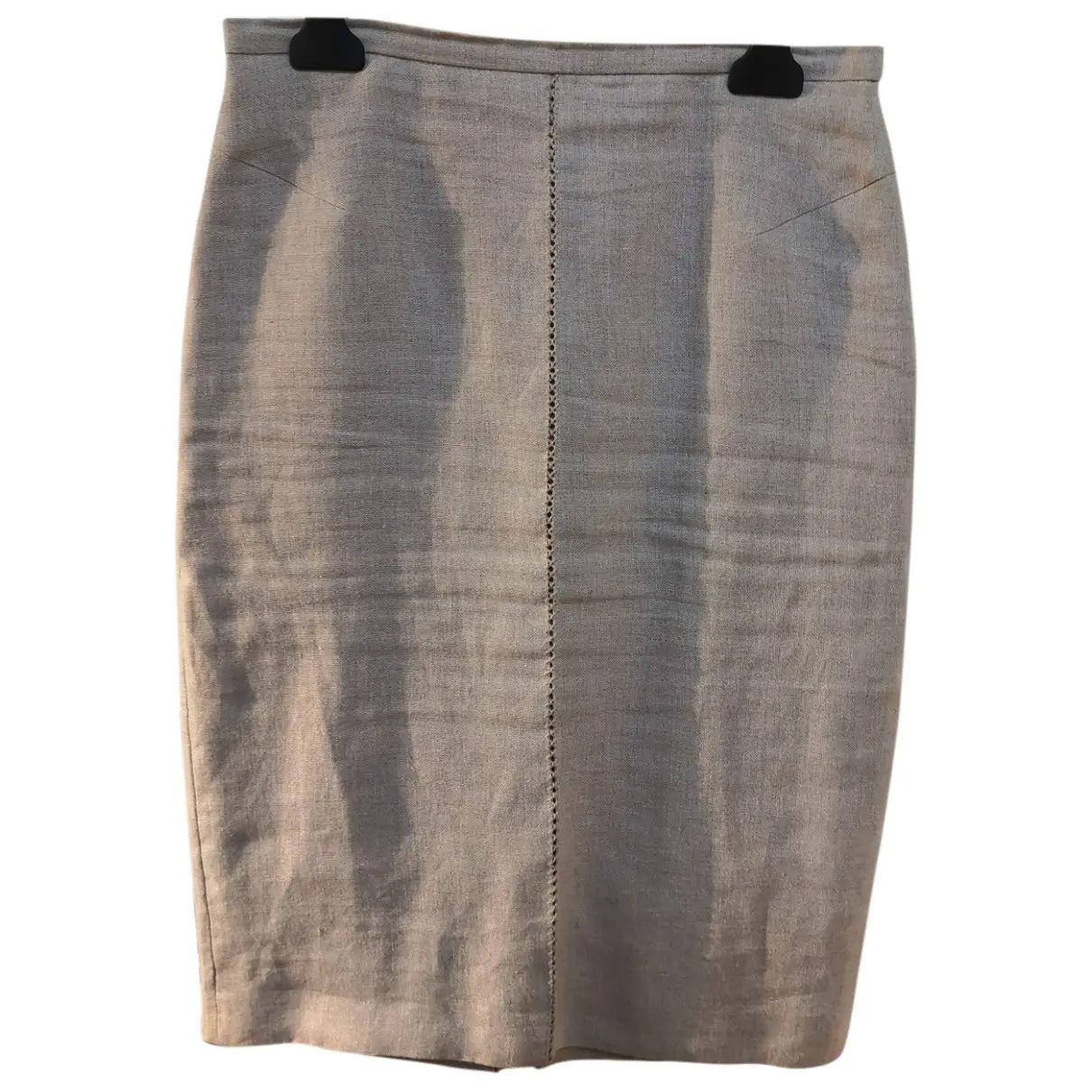 Linen mid-length skirt Max Mara Studio