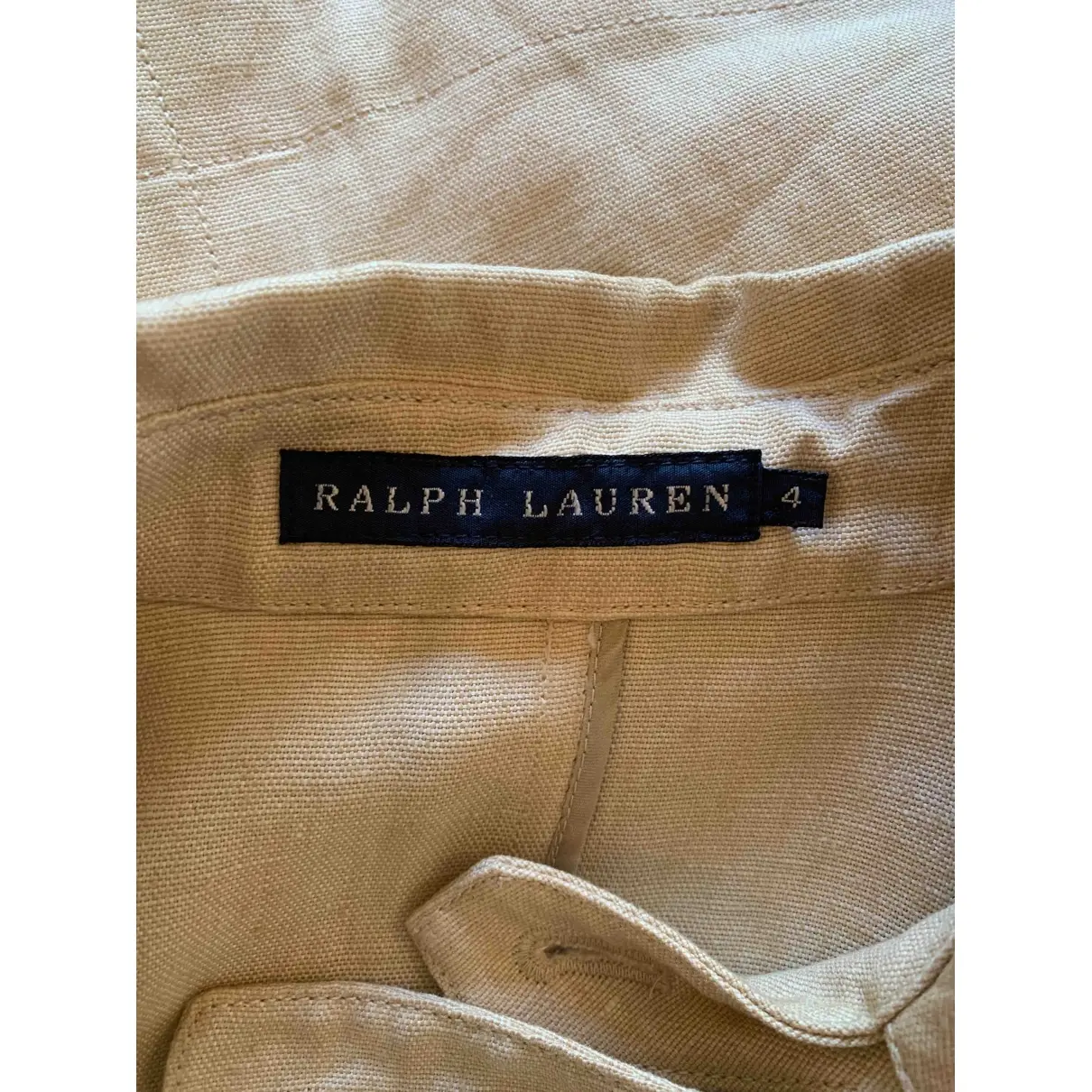 Buy Ralph Lauren Linen trench coat online