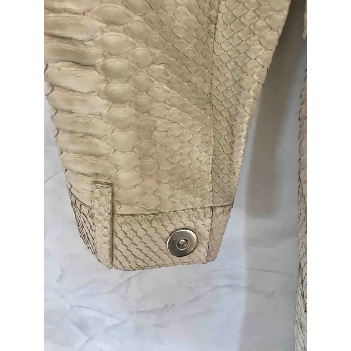 Python trench coat Dior - Vintage