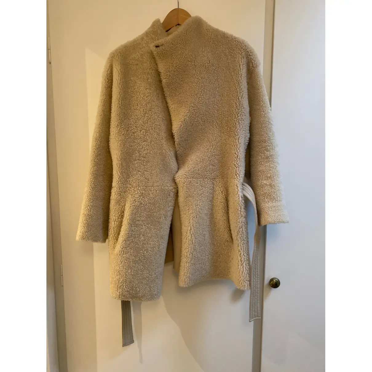 Buy Closed Shearling coat online