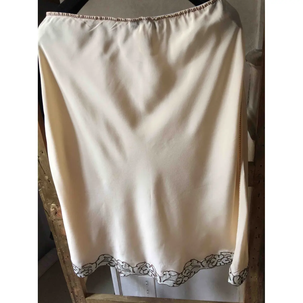 Alberta Ferretti Silk mid-length skirt for sale