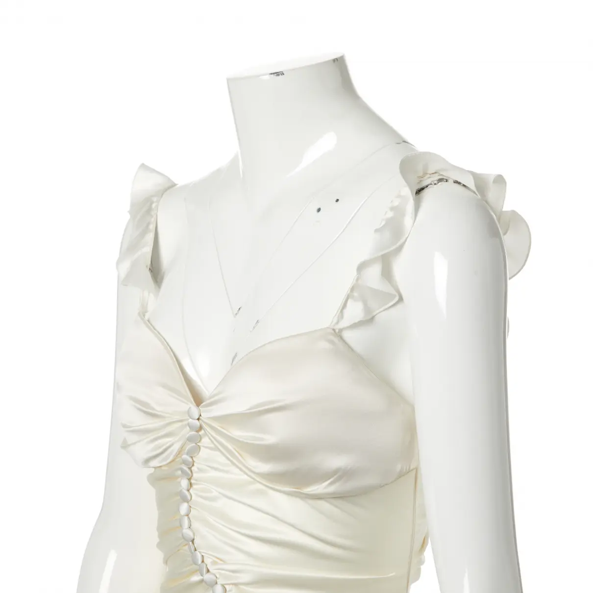 Buy Alessandra Rich Silk maxi dress online