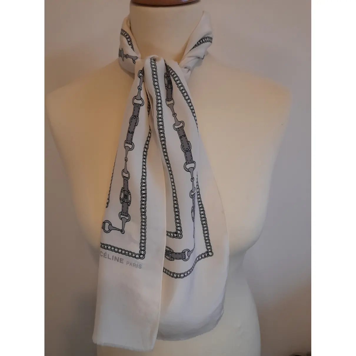 Silk scarf Celine - Vintage