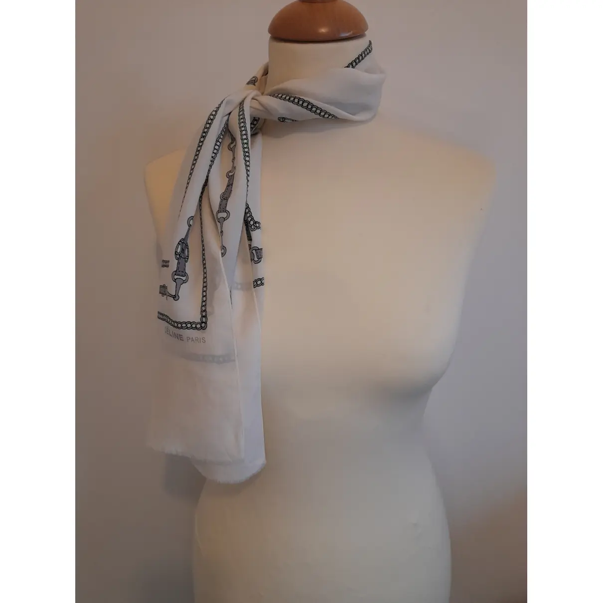 Silk scarf Celine - Vintage