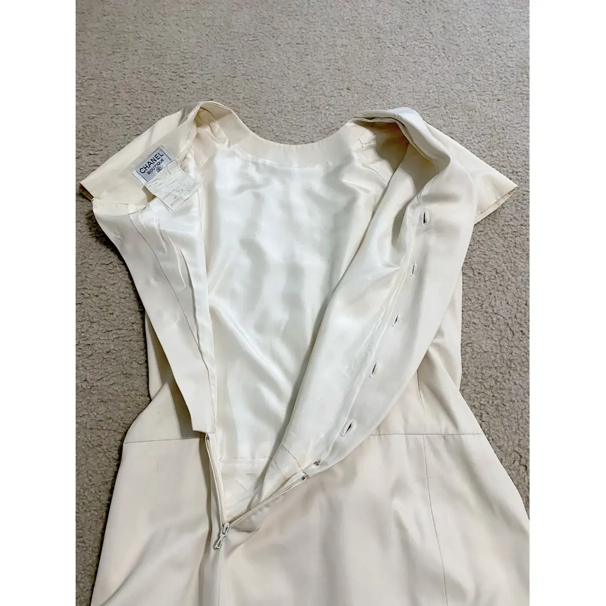 Silk mid-length dress Chanel