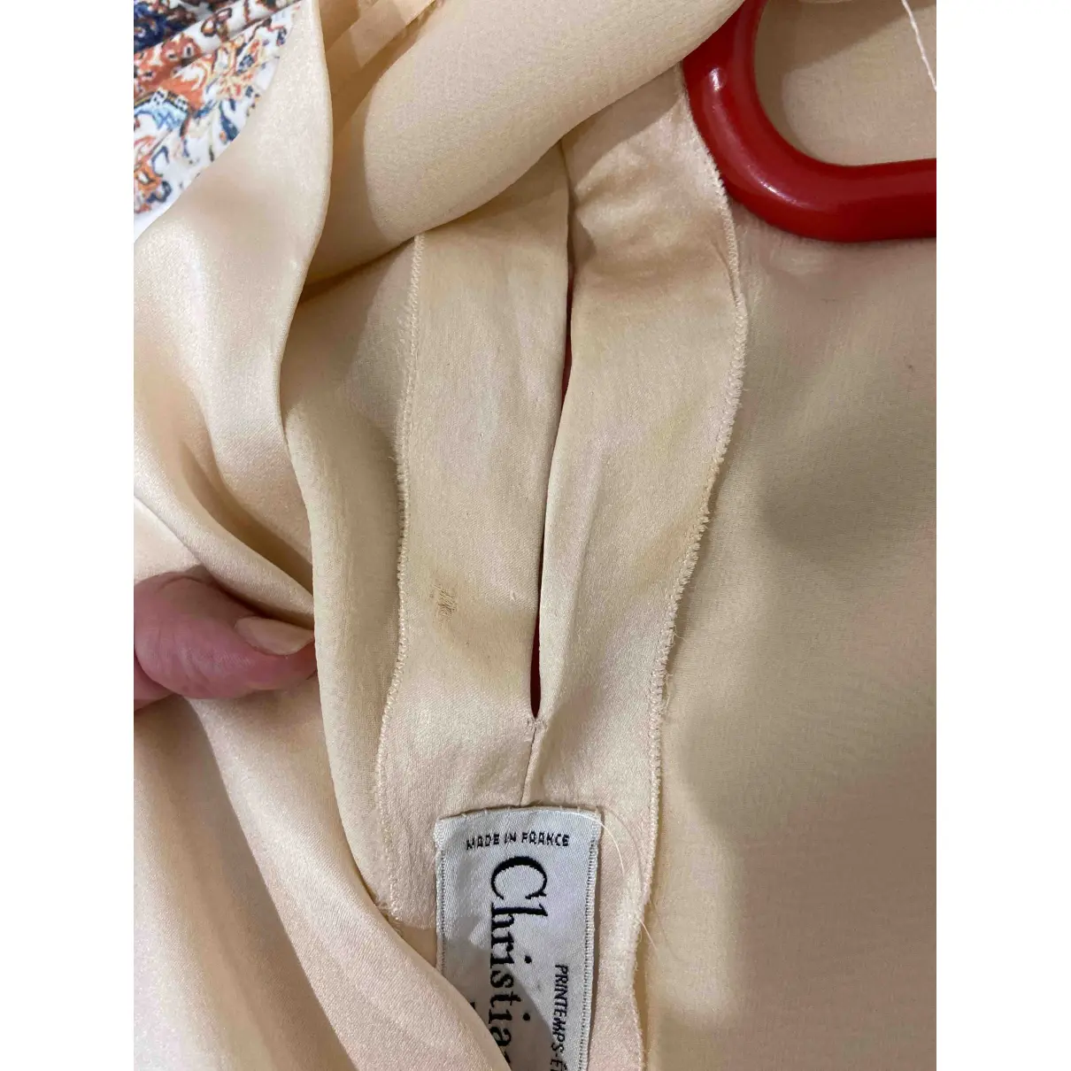 Silk blouse Dior - Vintage