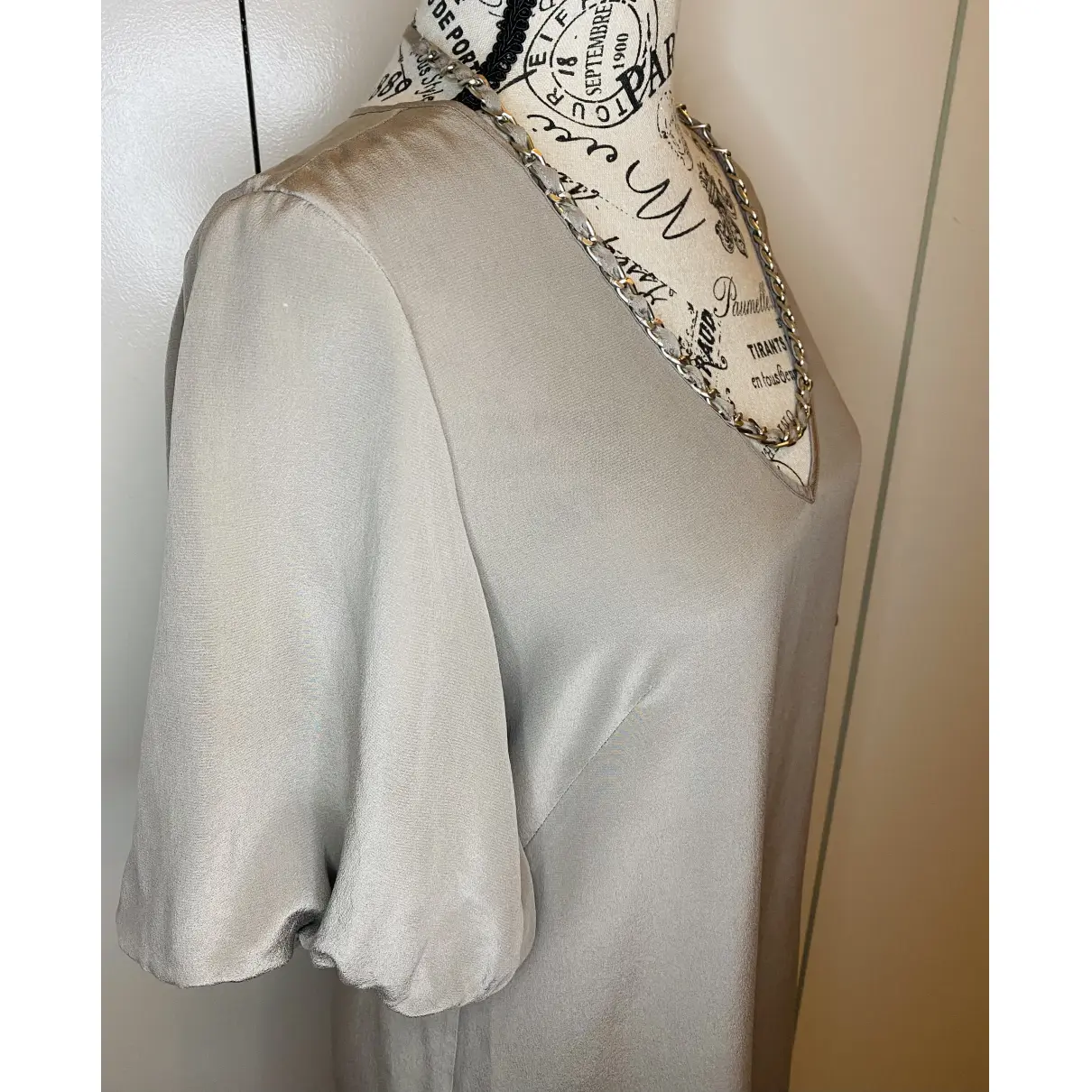 Silk mid-length dress Armani Exchange