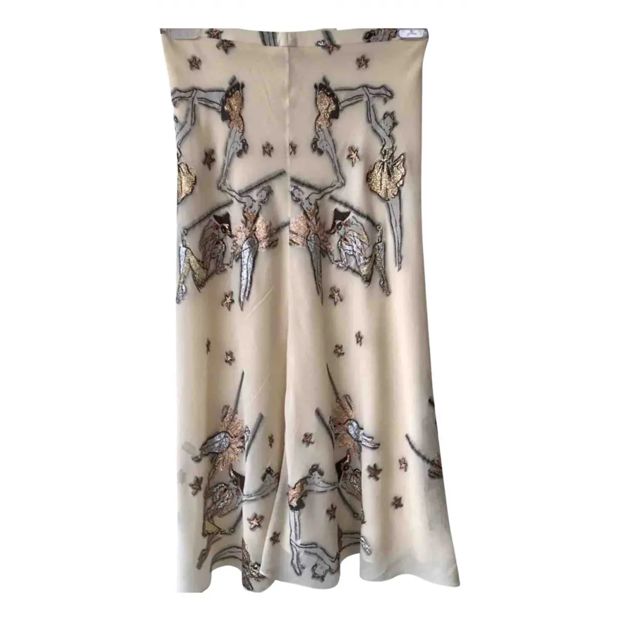 Silk mid-length dress Hermès