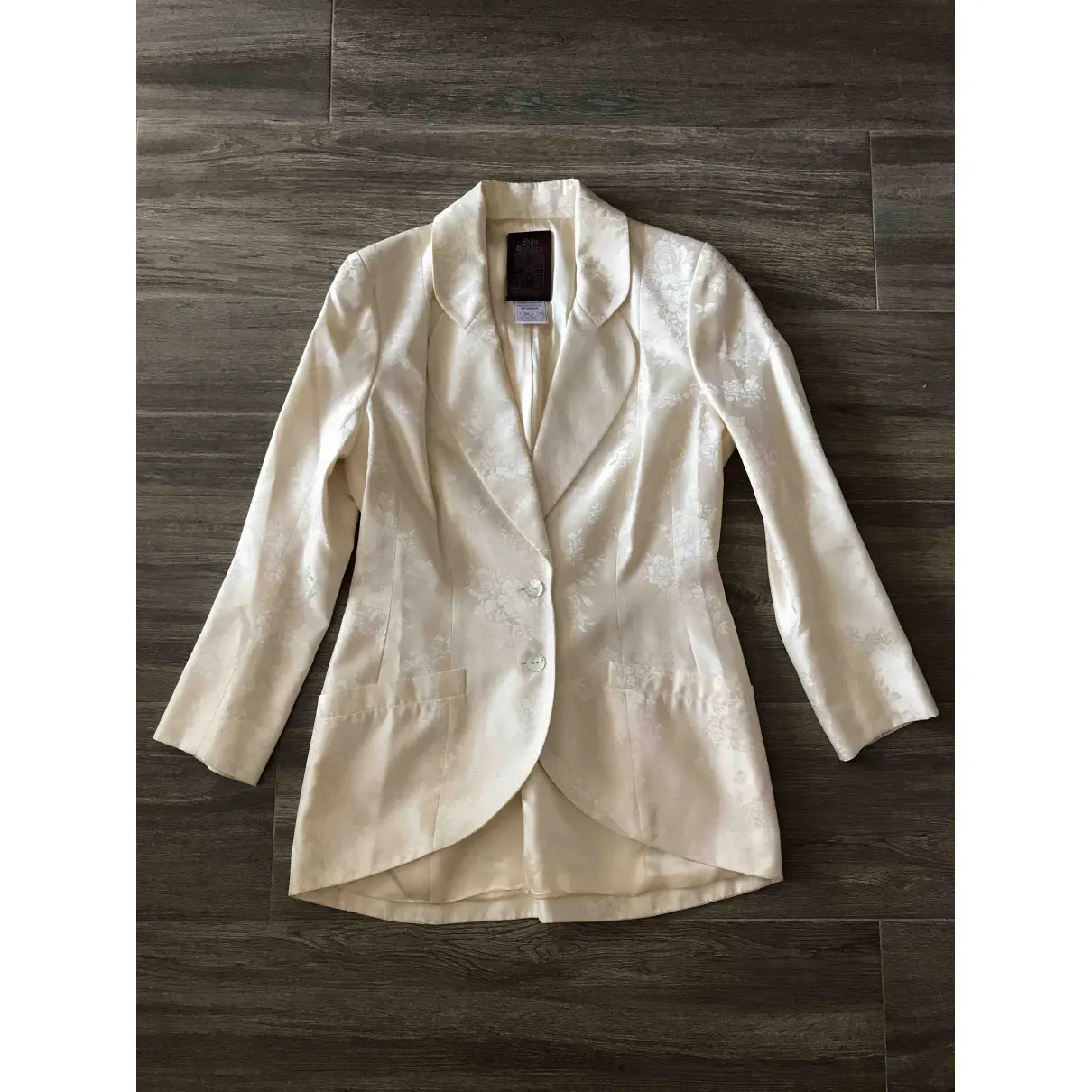 Silk suit jacket John Galliano - Vintage