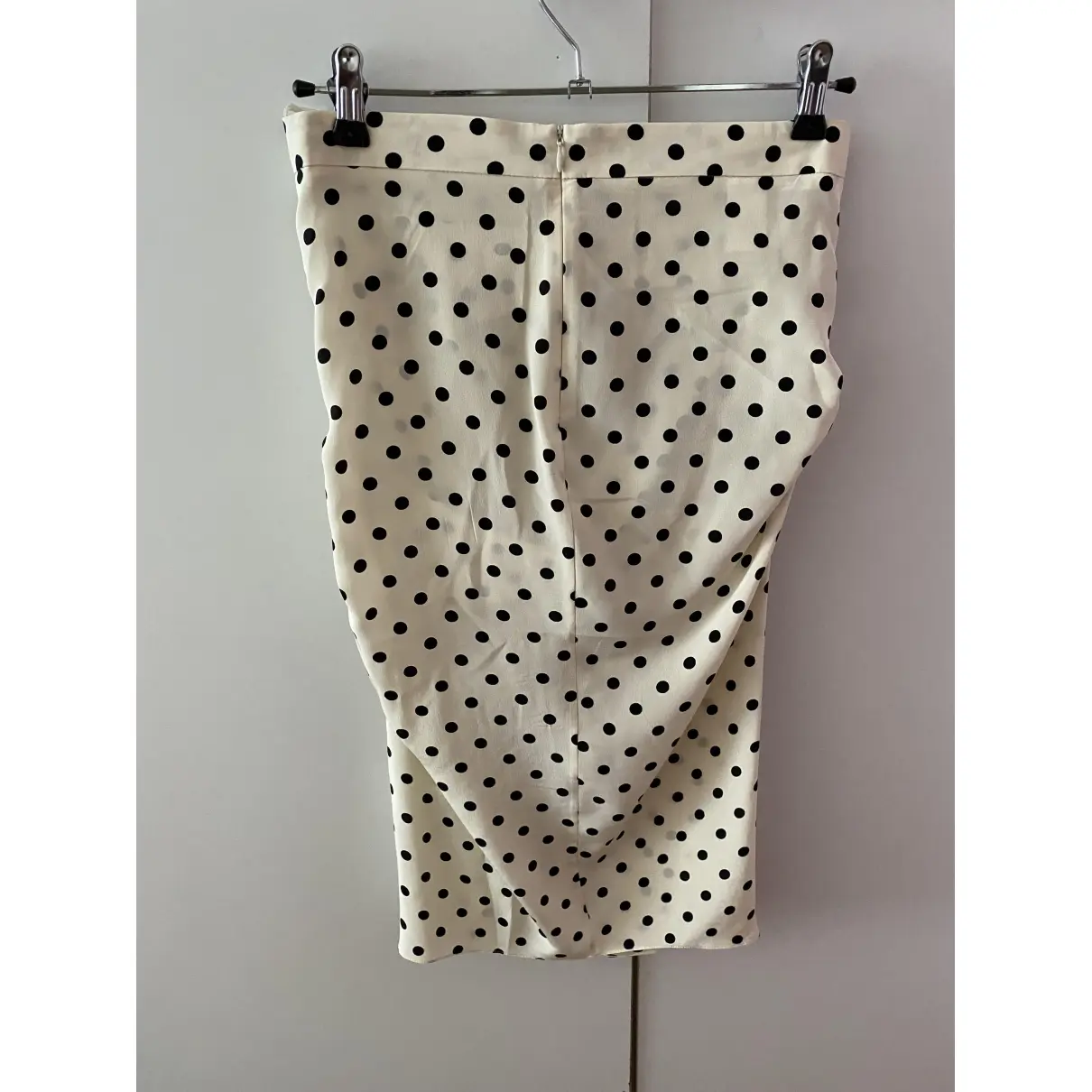 Buy Moschino Silk mid-length skirt online