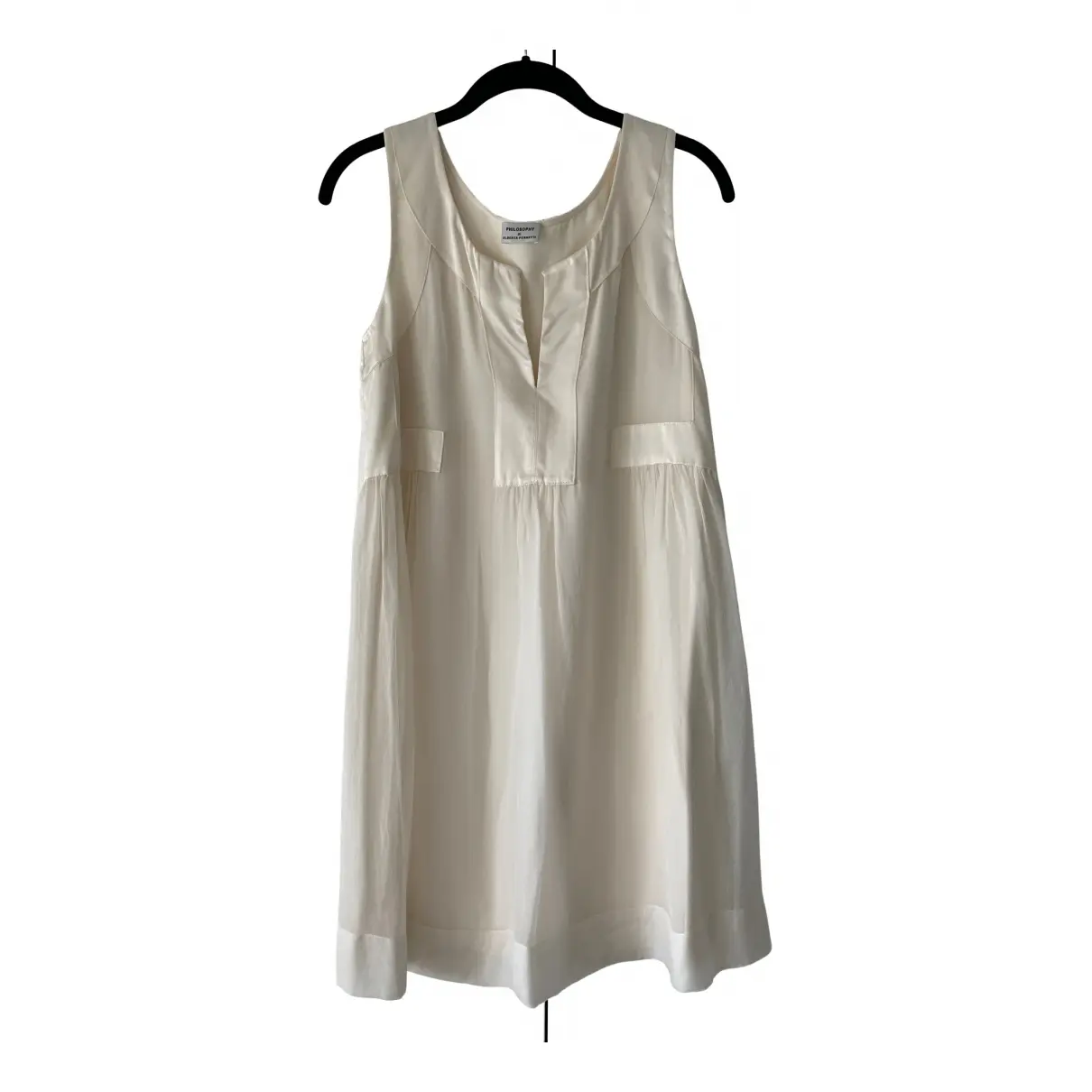 Silk mid-length dress Philosophy Di Alberta Ferretti