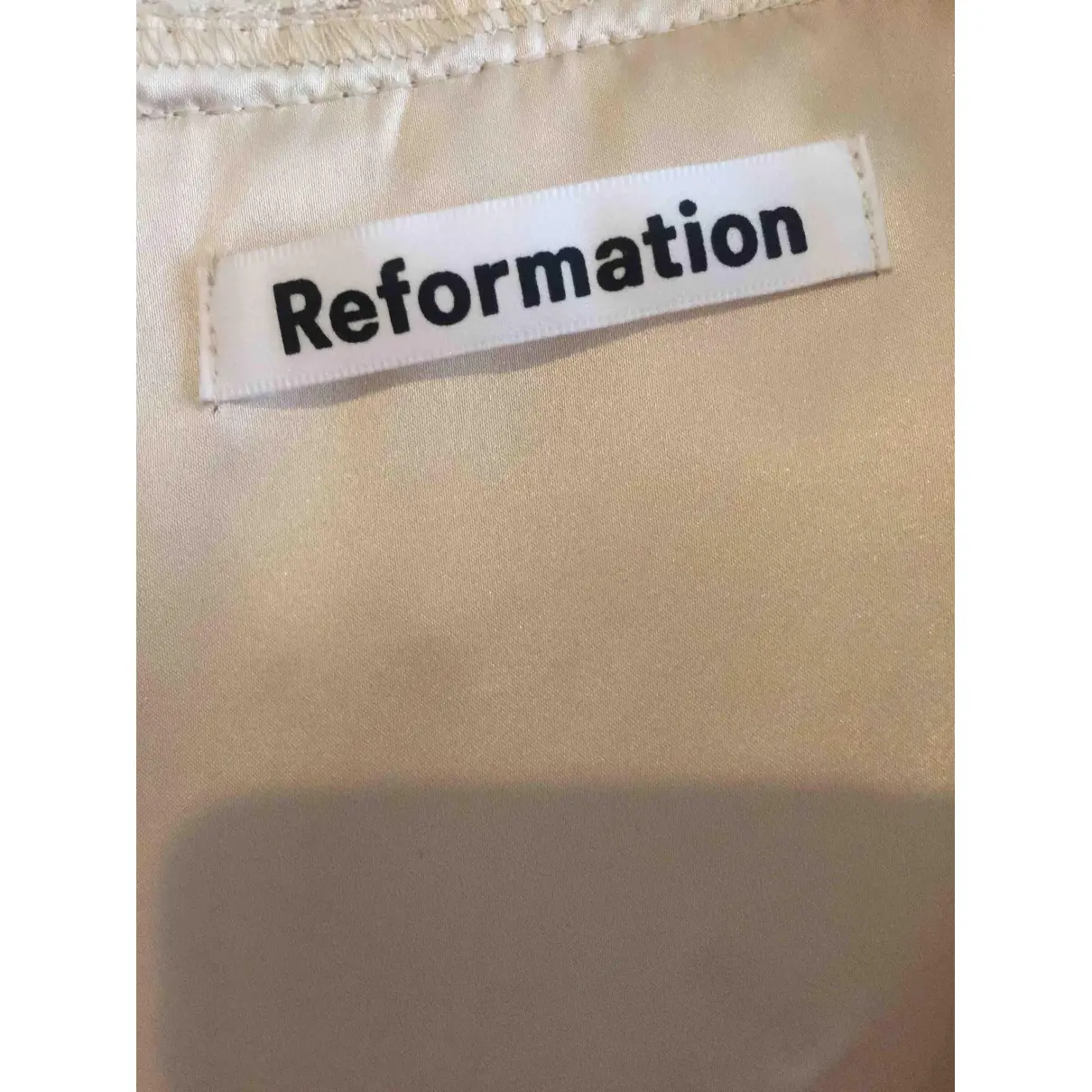Silk maxi dress Reformation