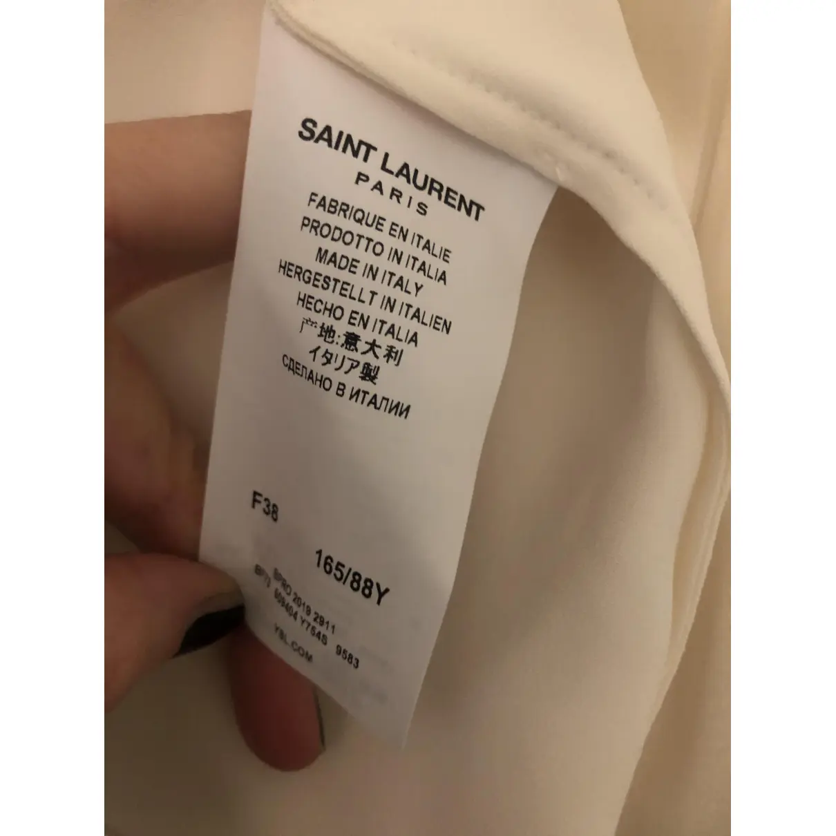 Silk blouse Saint Laurent
