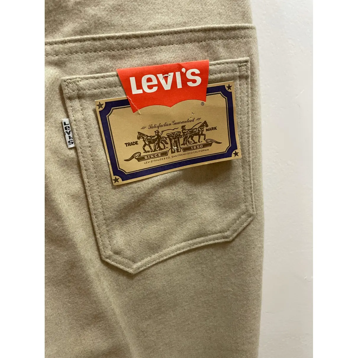 Wool trousers Levi's - Vintage