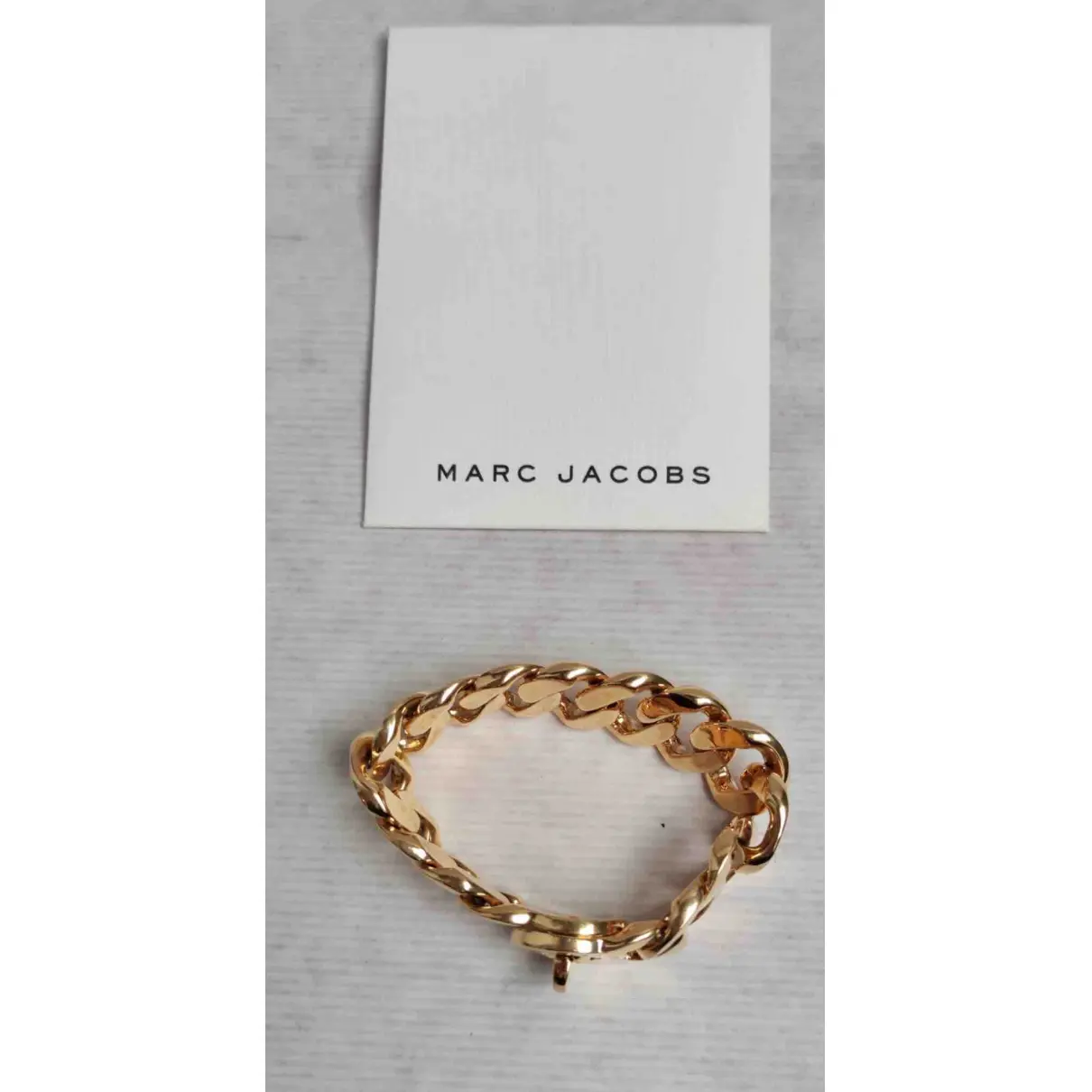 Buy Marc by Marc Jacobs Gold Chain Bracelet online