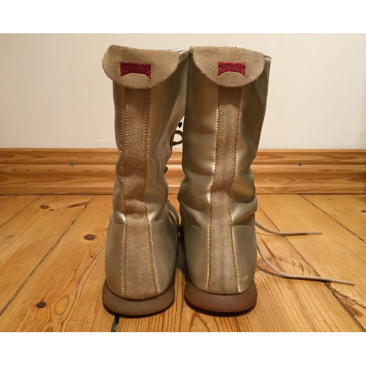 Cloth ankle boots Camper - Vintage
