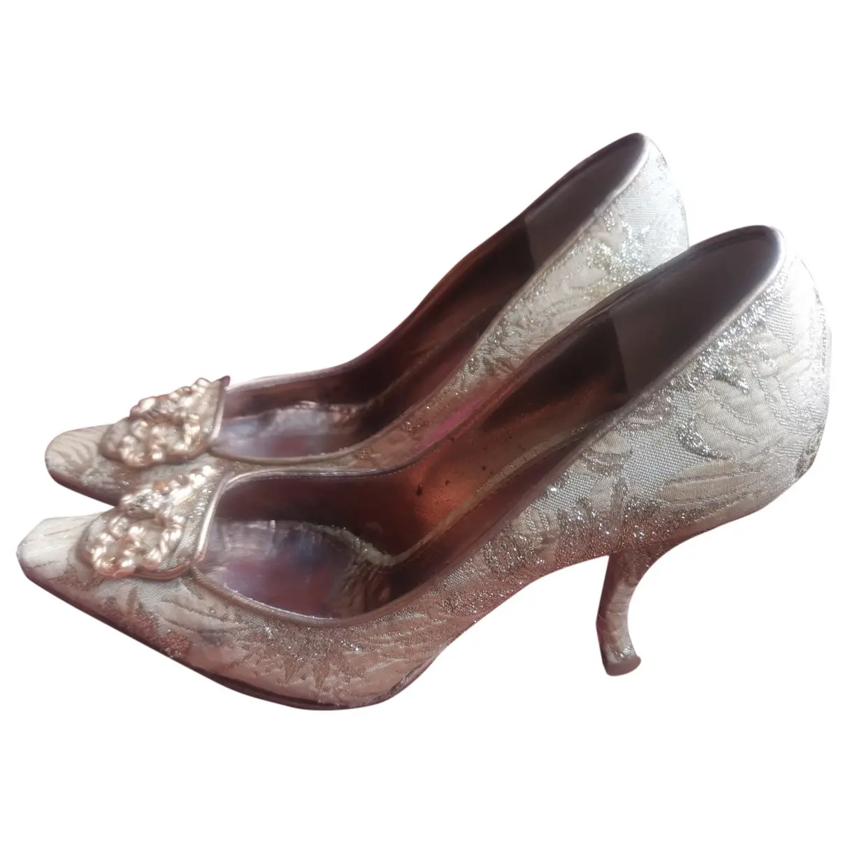 DG Amore cloth heels Dolce & Gabbana