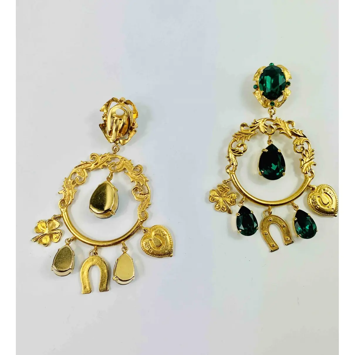 Dolce & Gabbana Crystal earrings for sale