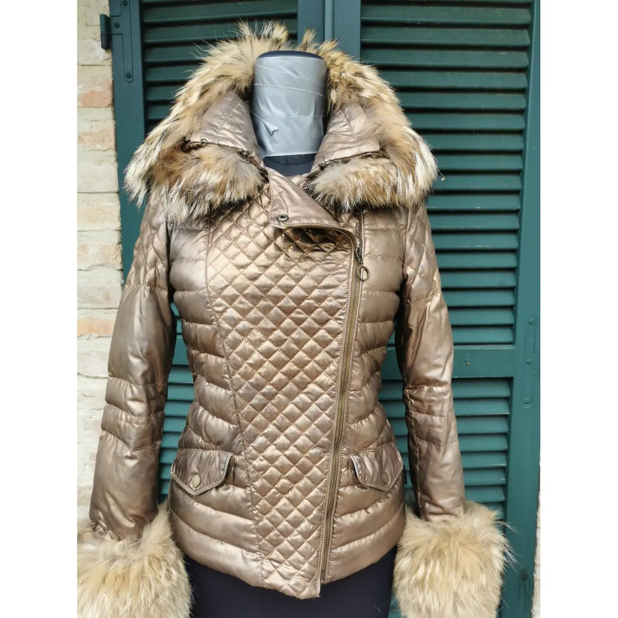Fur Hood jacket Moncler - Vintage