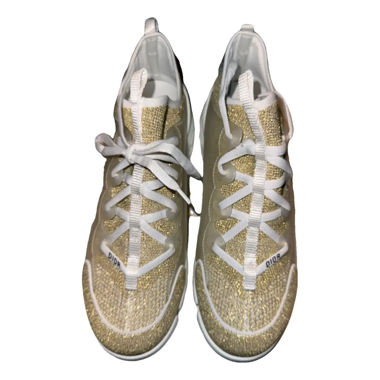 D-Connect glitter trainers