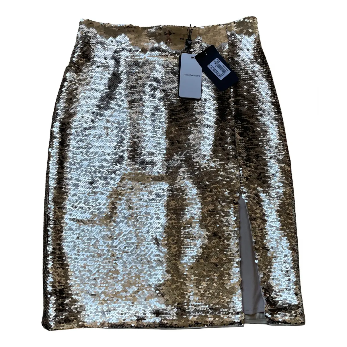 Glitter mid-length skirt Emporio Armani