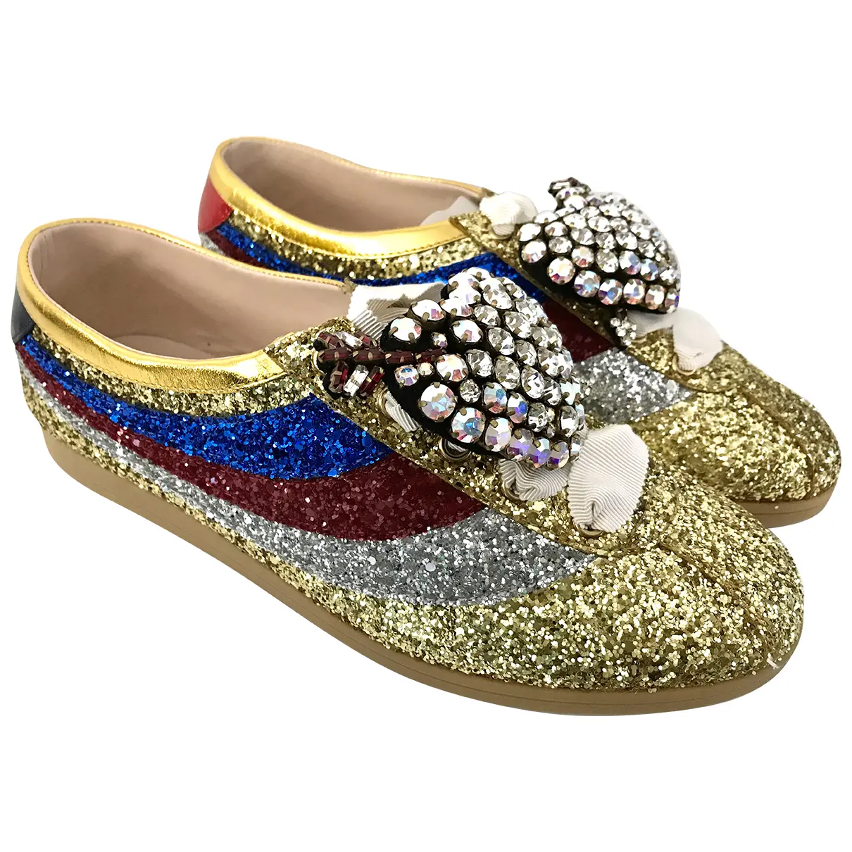 Falacer glitter trainers Gucci