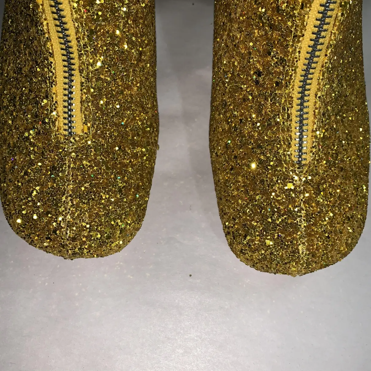 Glitter ankle boots Jeffrey Campbell