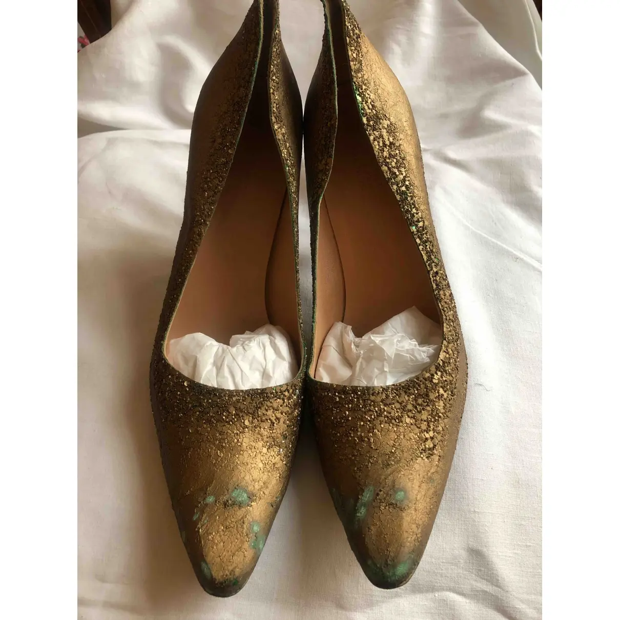 Glitter heels Maison Martin Margiela - Vintage