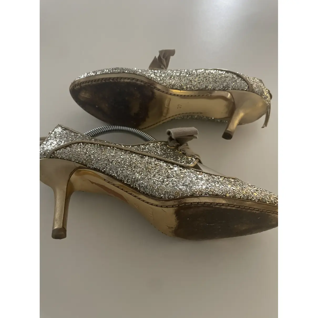 Buy Miu Miu Glitter heels online
