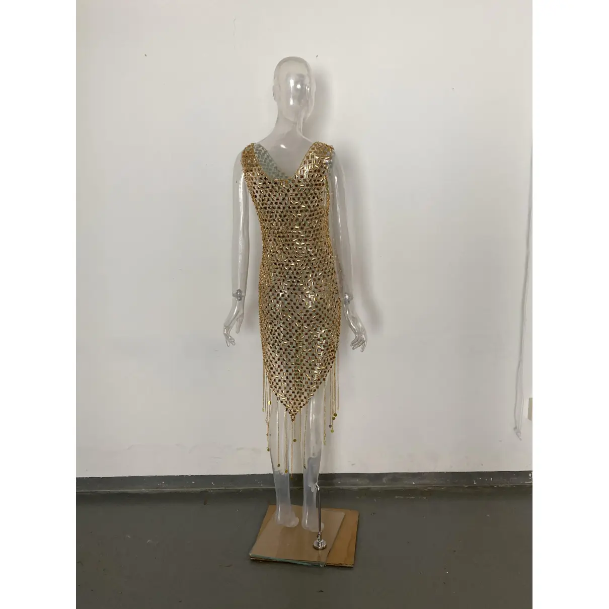 Buy Paco Rabanne Glitter mini dress online - Vintage