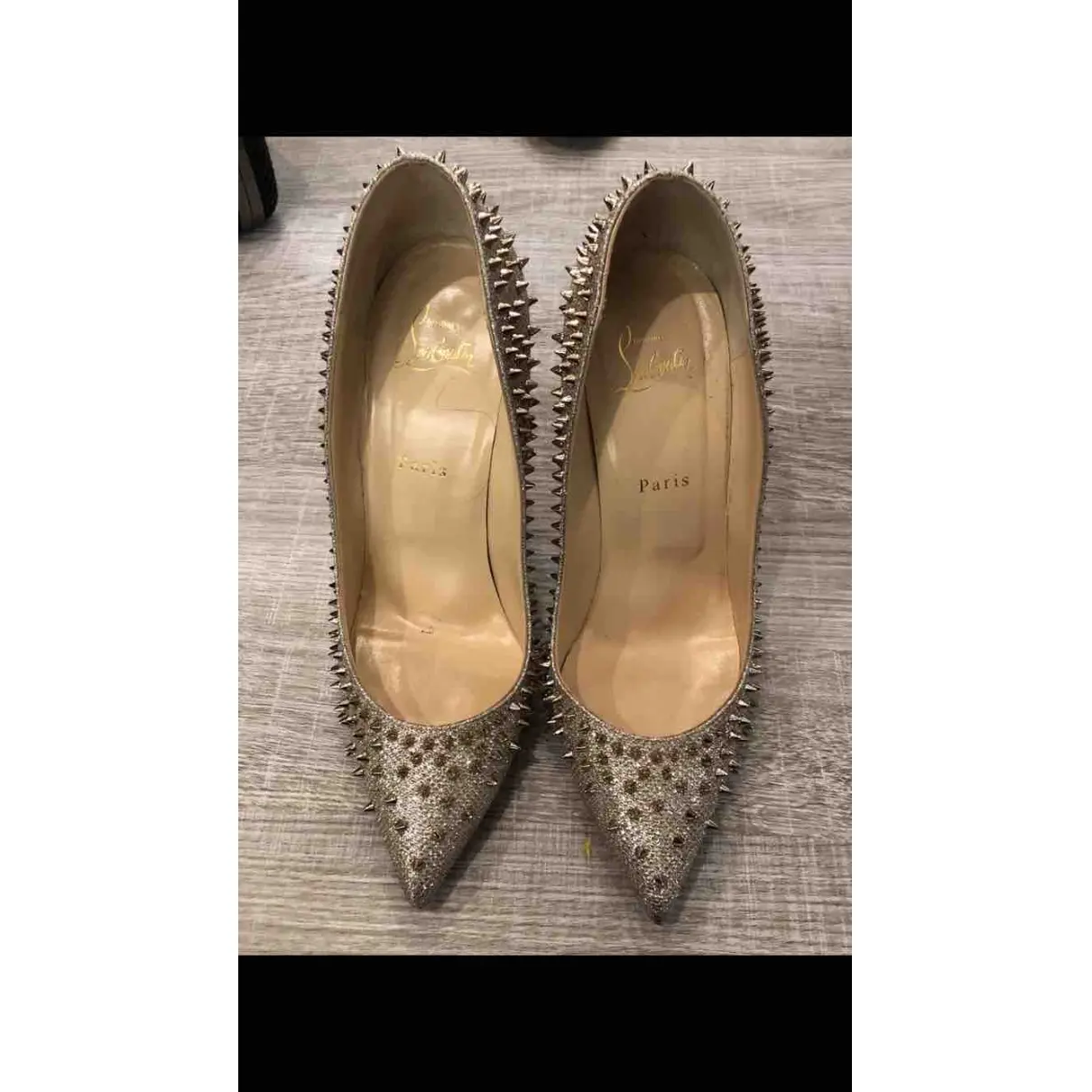 Buy Christian Louboutin Pigalle glitter heels online