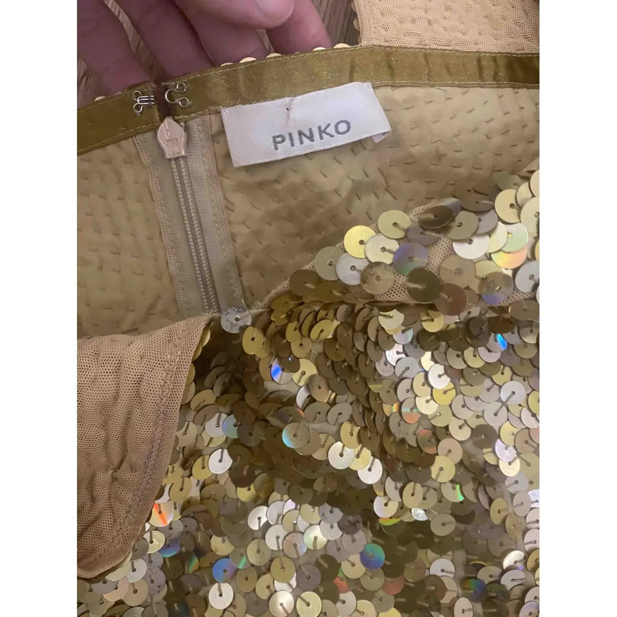 Buy Pinko Glitter mini dress online