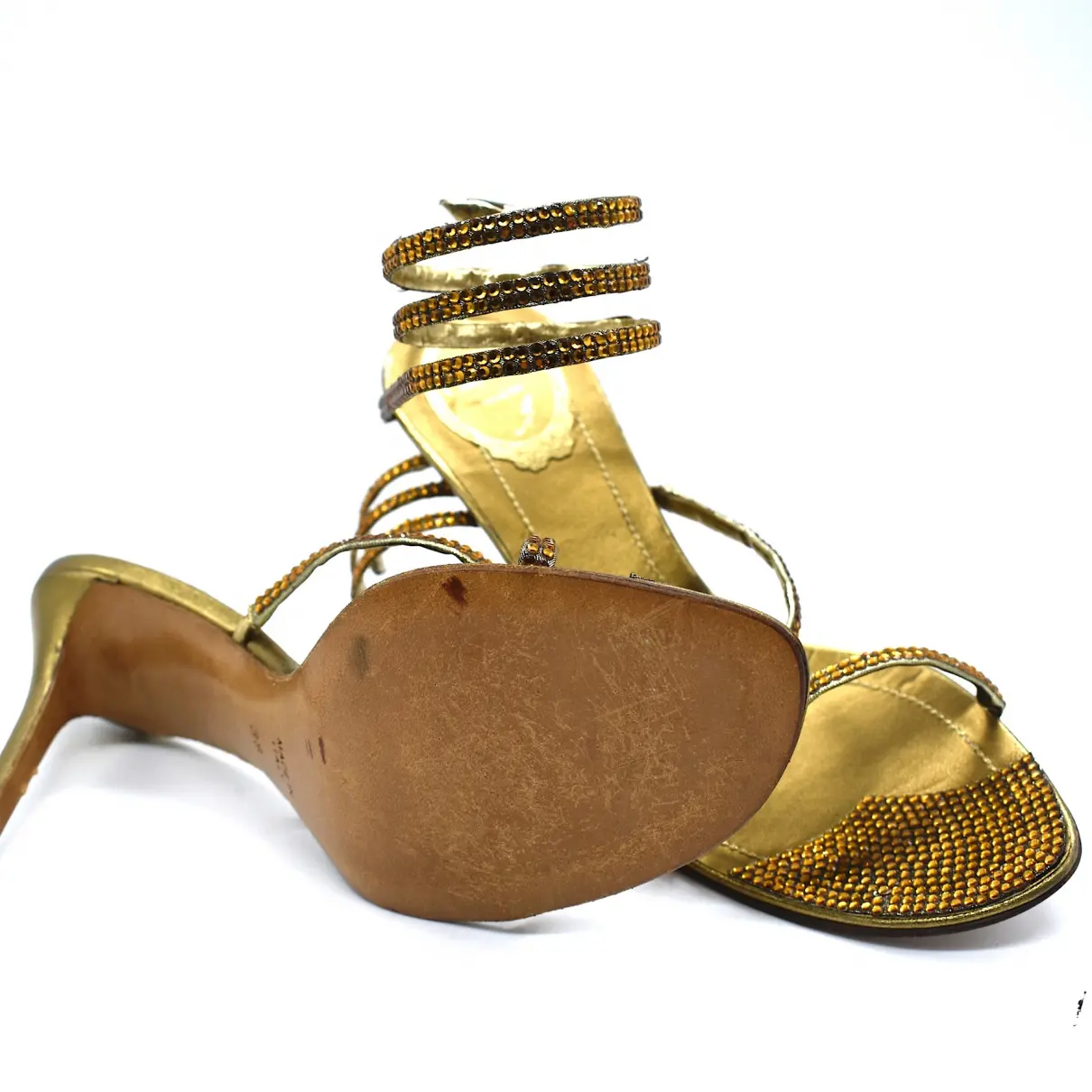 Glitter sandals Rene Caovilla