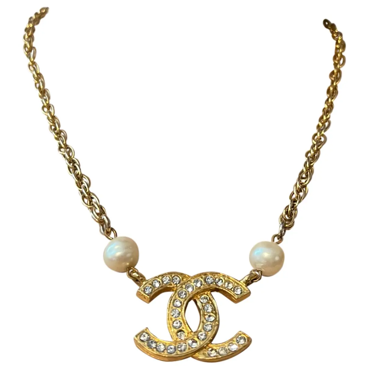 CC necklace Chanel - Vintage