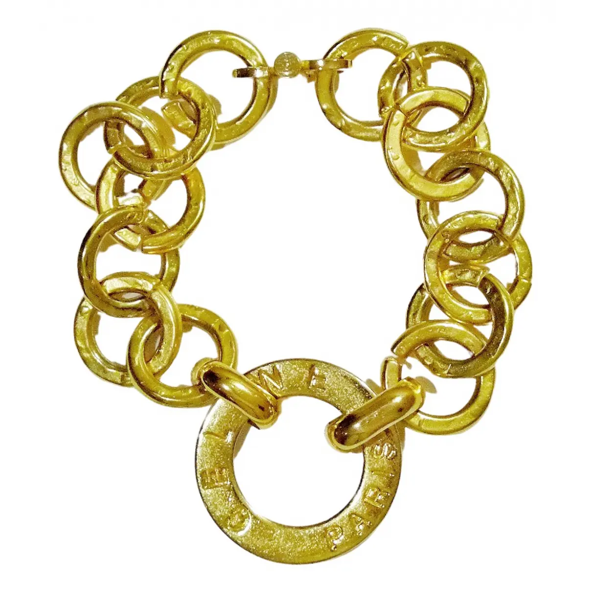 Gold Gold plated Bracelet Celine - Vintage