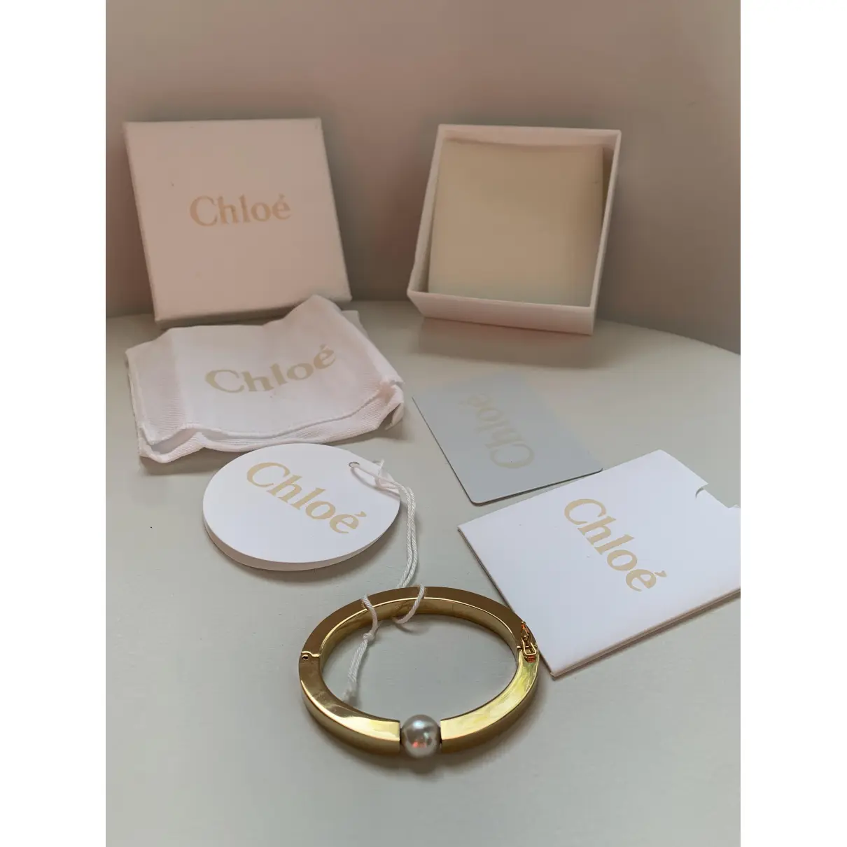 Gold Gold plated Bracelet Chloé