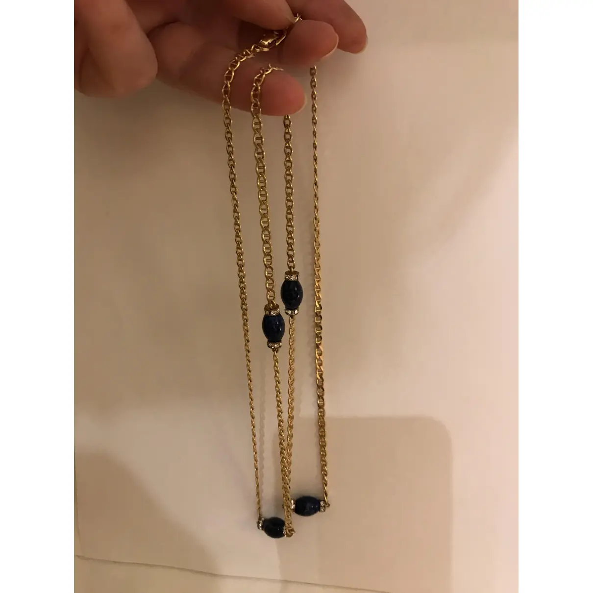 Long necklace Dior - Vintage
