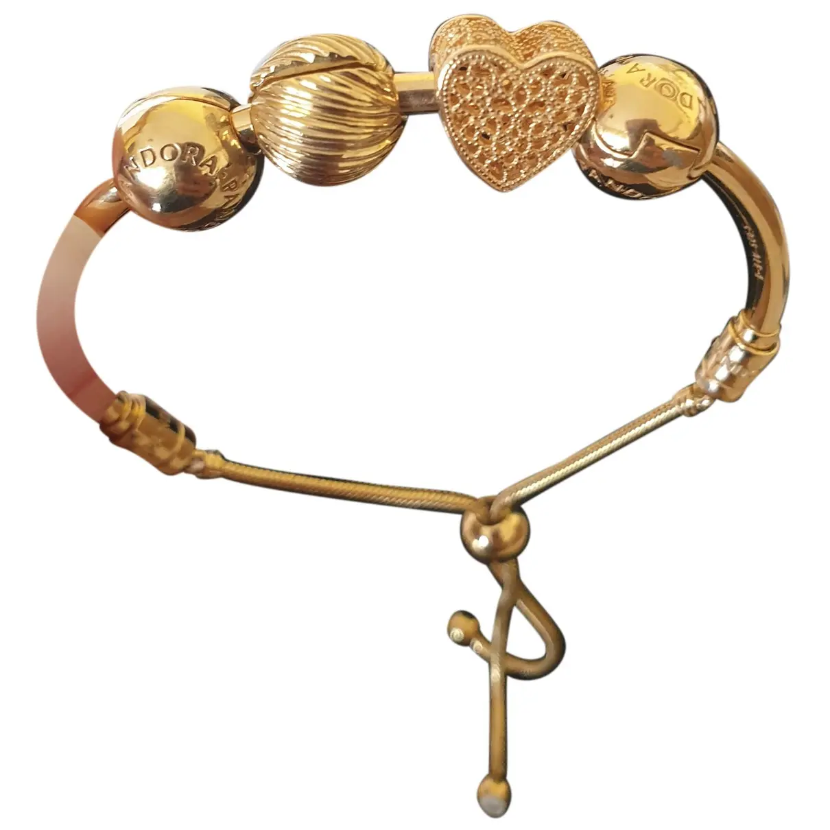 Gold Gold plated Bracelet Pandora