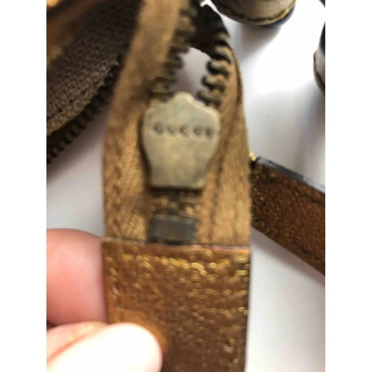 1973 leather handbag Gucci