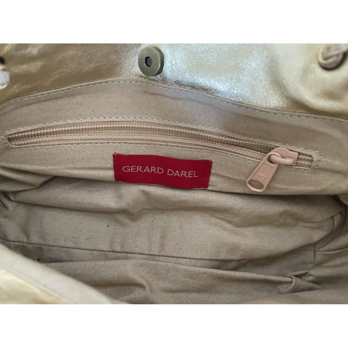 24h leather handbag Gerard Darel