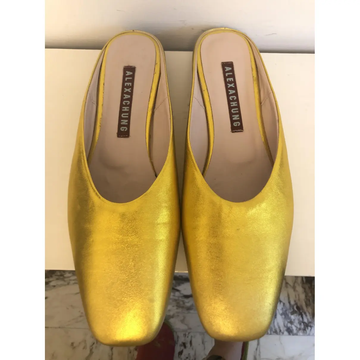 Buy Alexa Chung Leather mules & clogs online