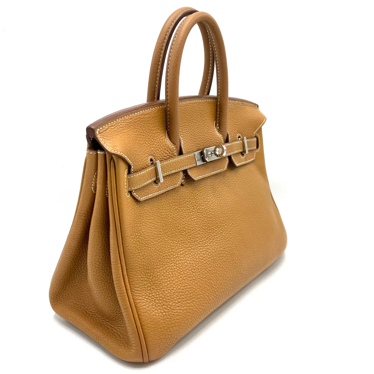 Birkin 25 leather handbag Hermès - Vintage