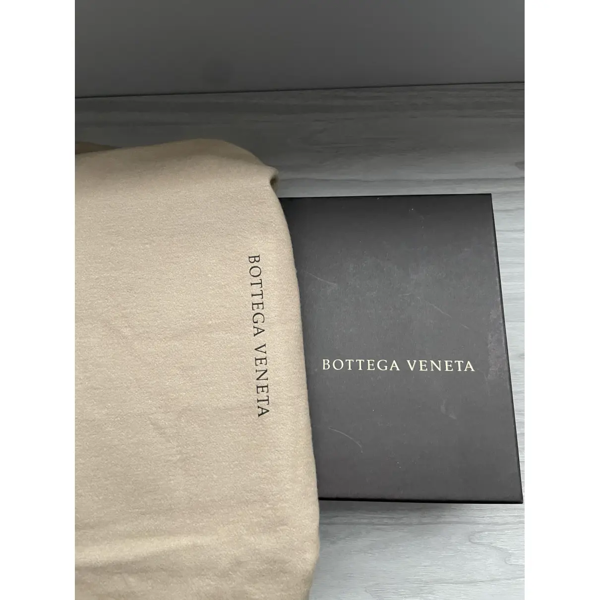 Leather clutch bag Bottega Veneta
