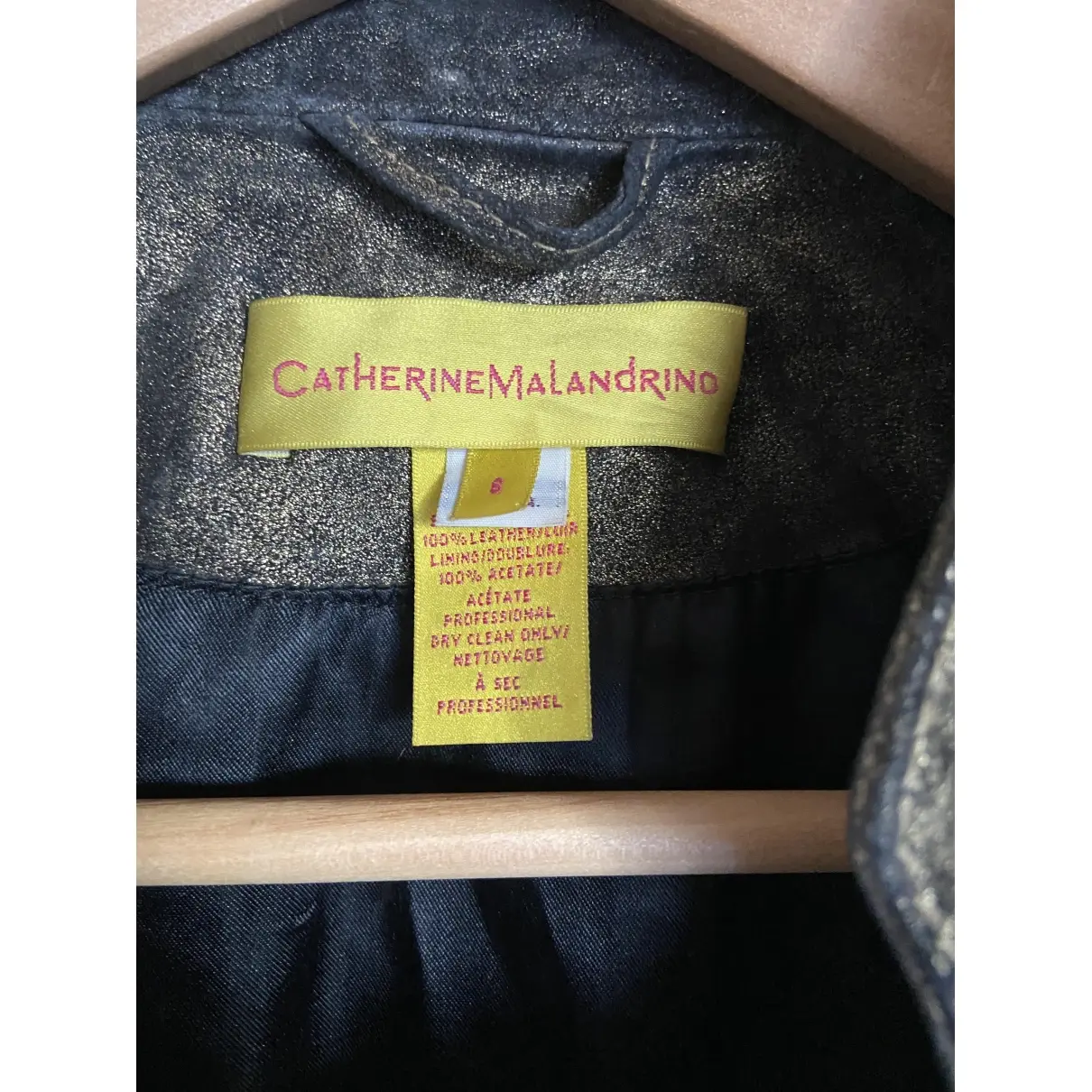 Buy Catherine Malandrino Leather jacket online