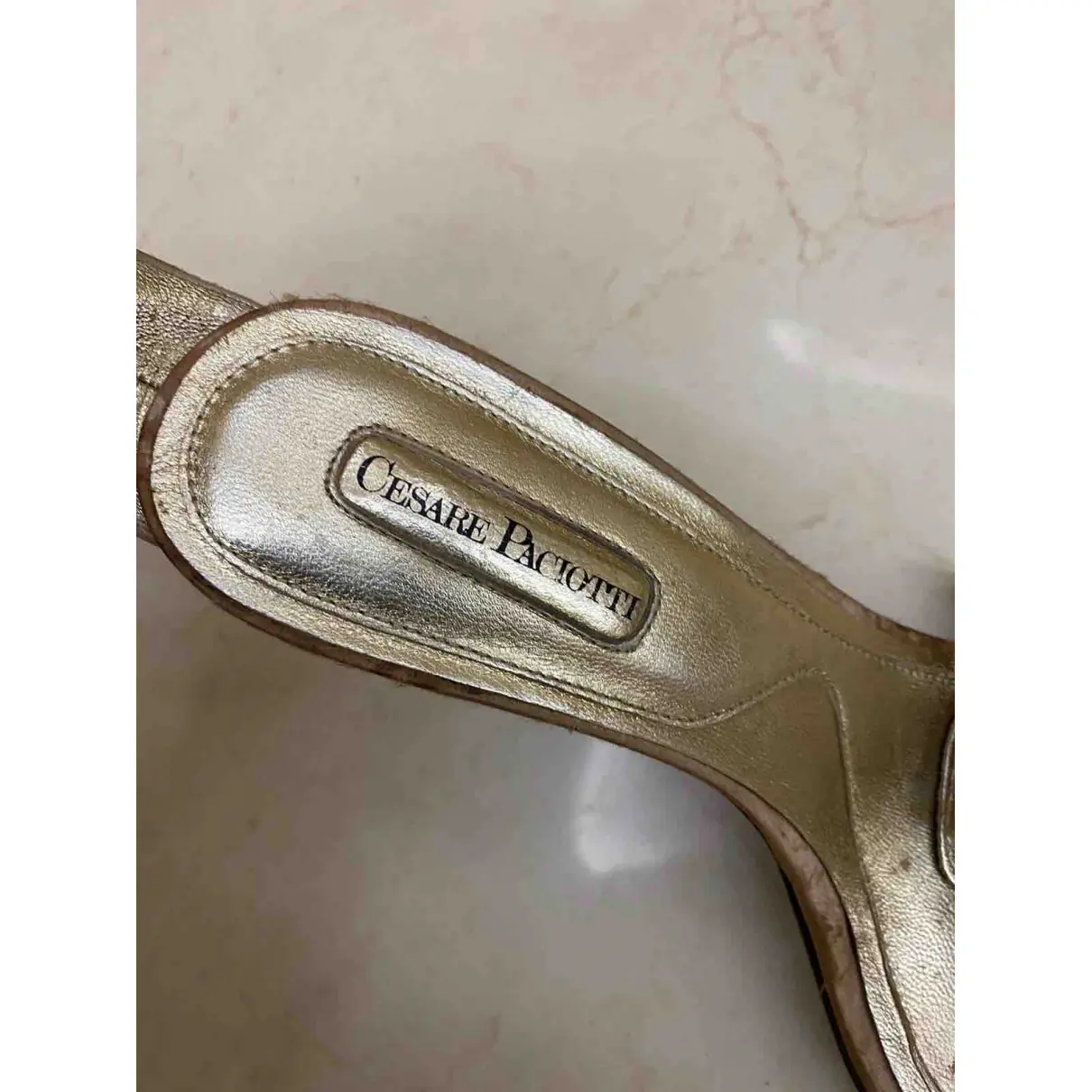 Buy Cesare Paciotti Leather sandals online