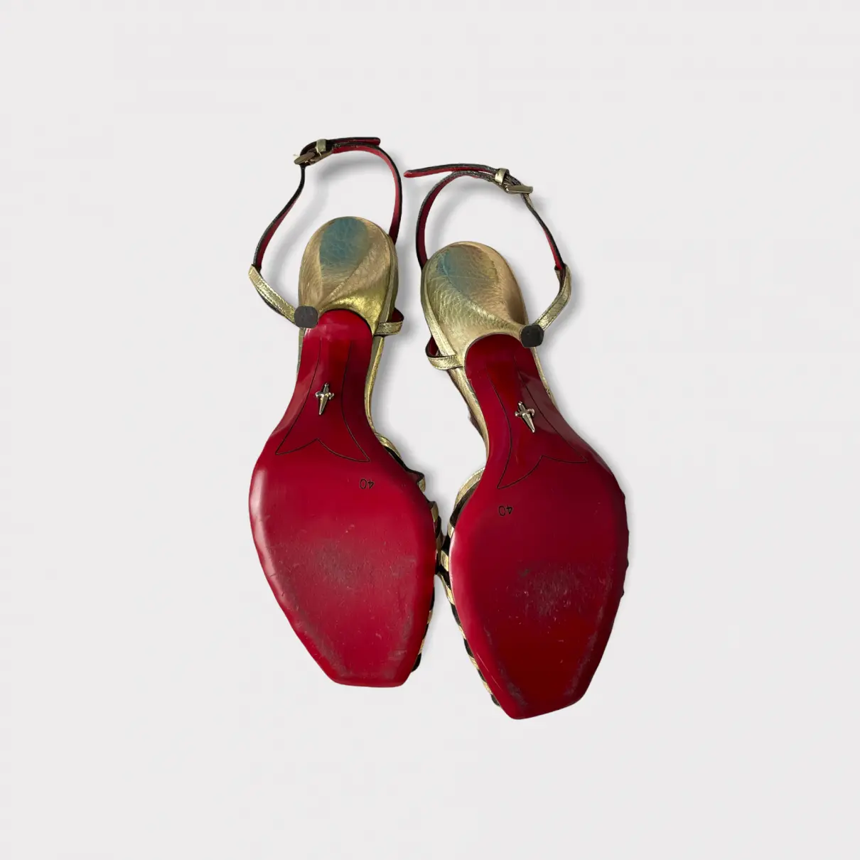 Leather sandals Cesare Paciotti