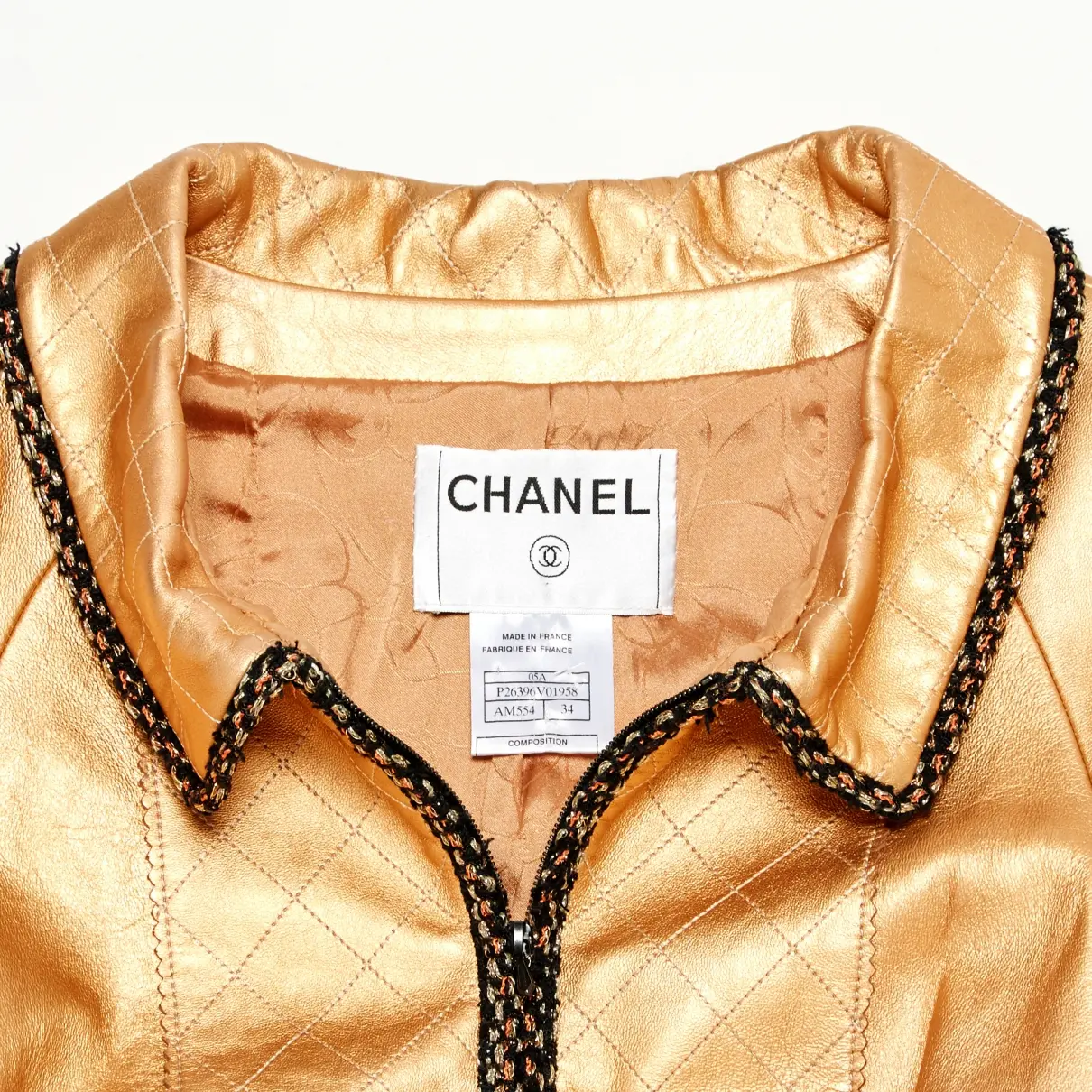 Chanel Leather blazer for sale