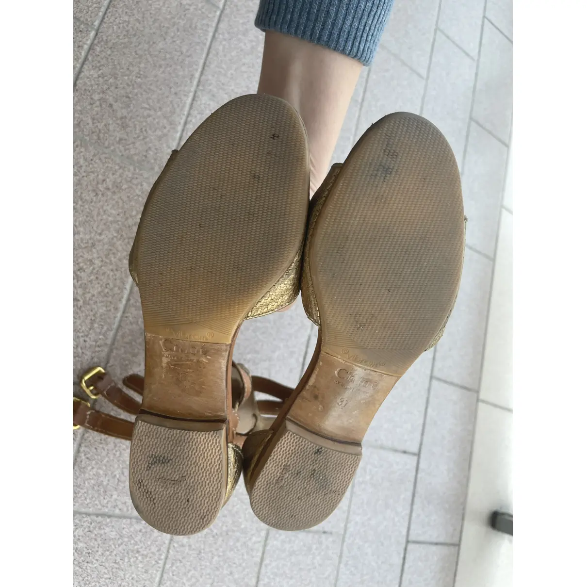 Buy Chloé Leather mules online
