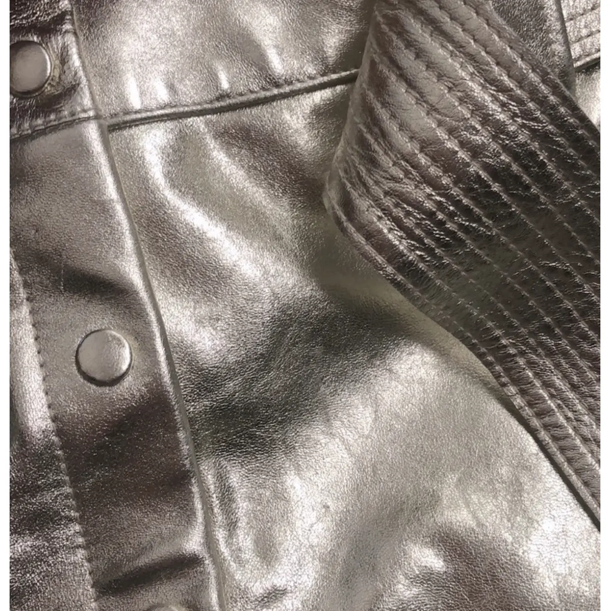 Fall Winter 2020 leather mini skirt Ba&sh
